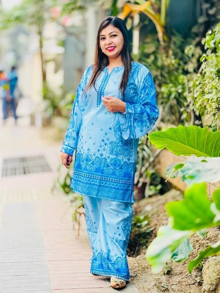 Silk Co-Ords Blue