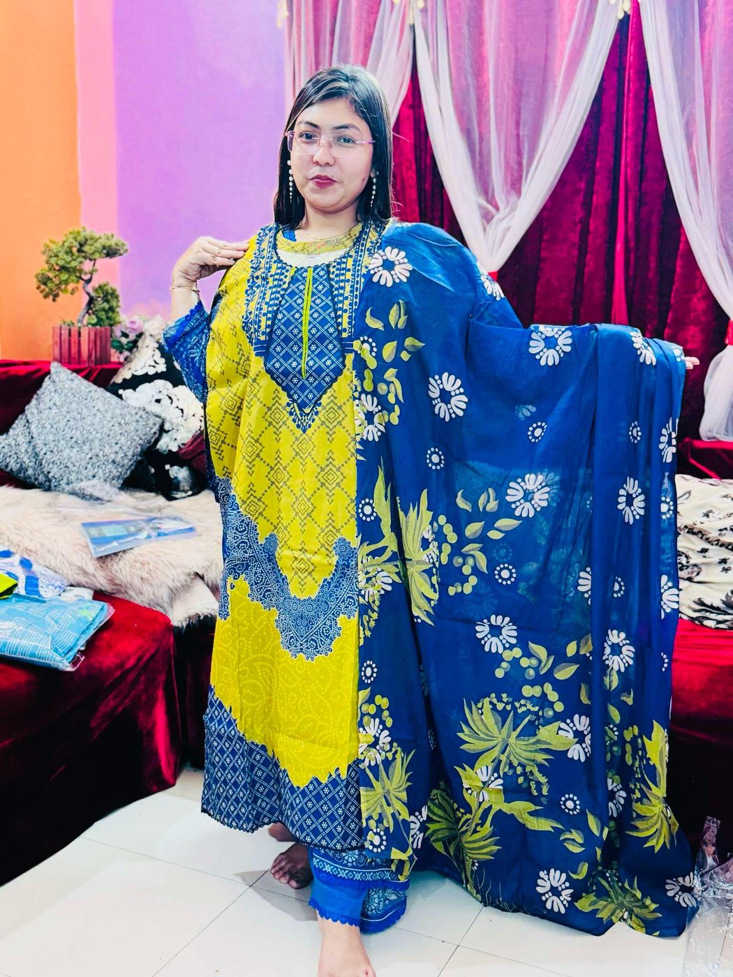 Yellow Blue