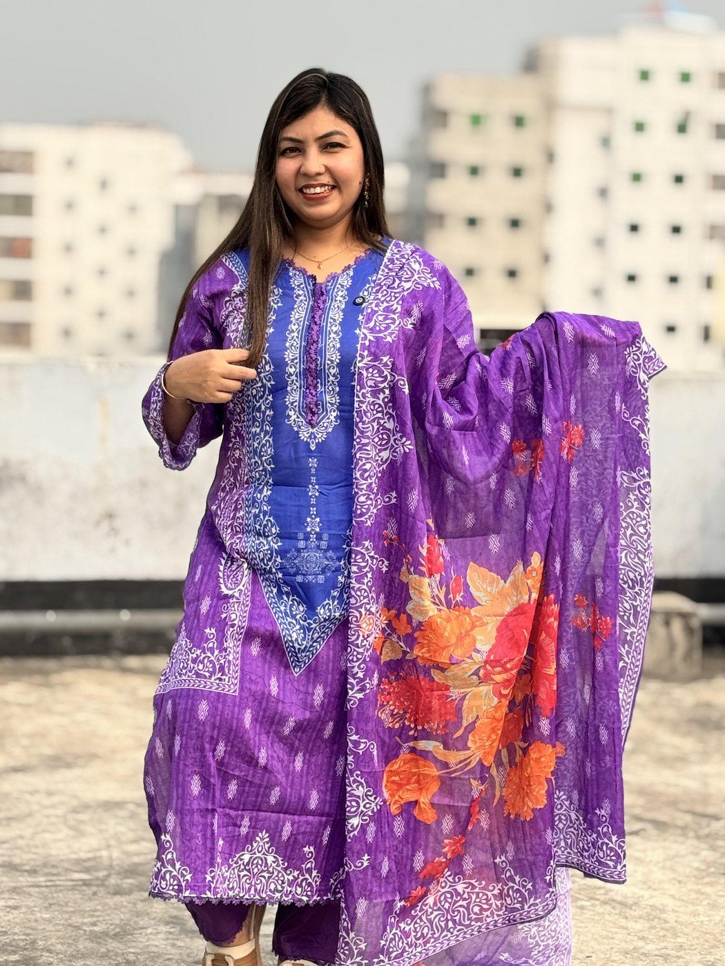 Purple Blue