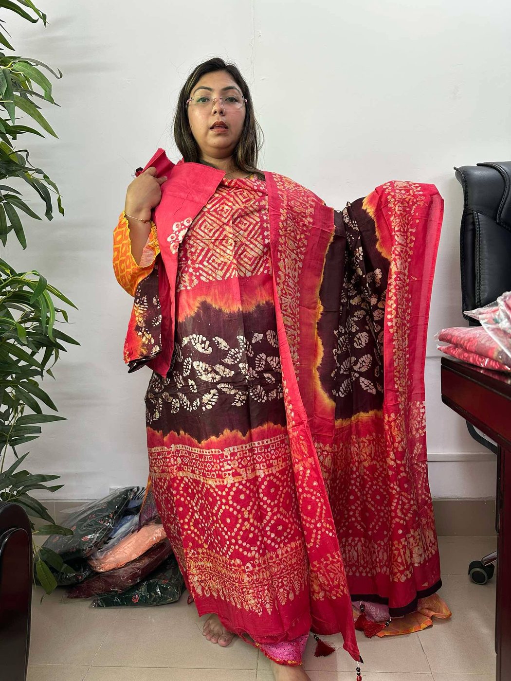 Red Coffee Silk