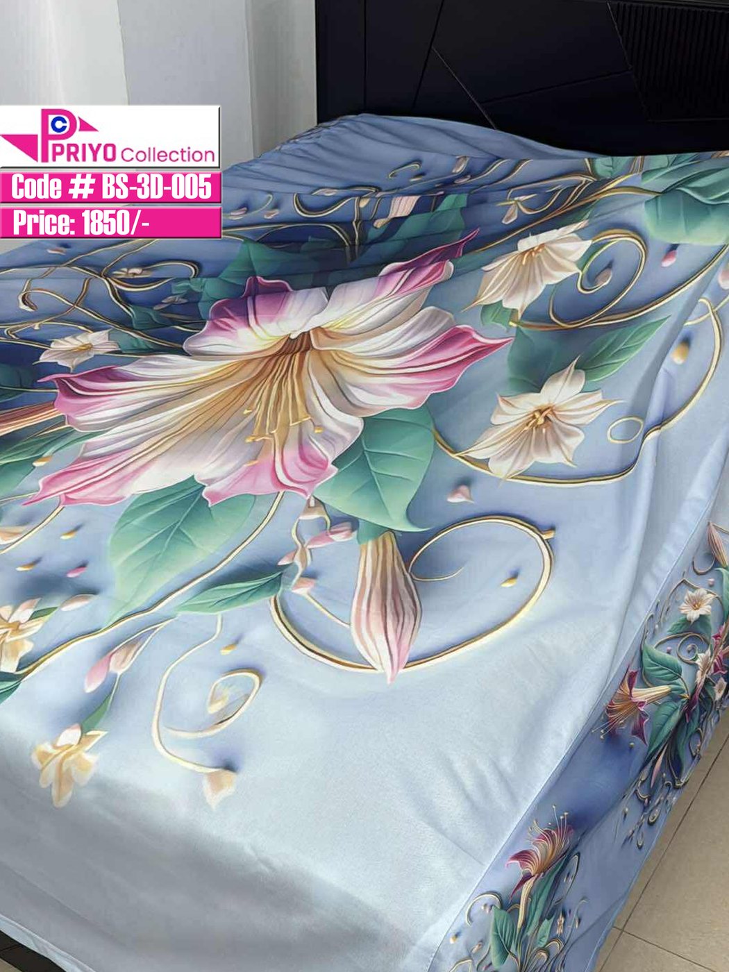 Bed Sheet - 3D