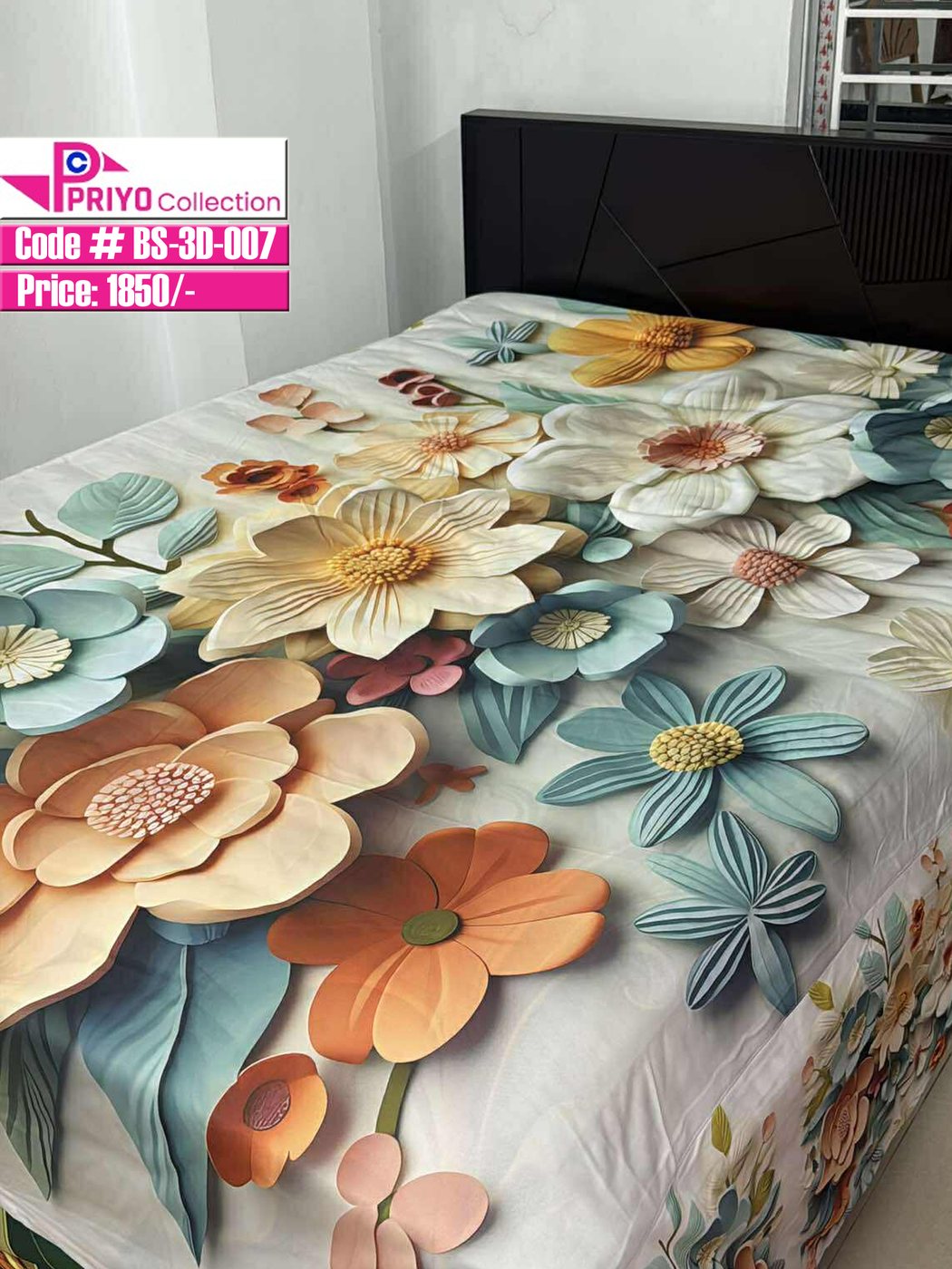Bed Sheet - 3D