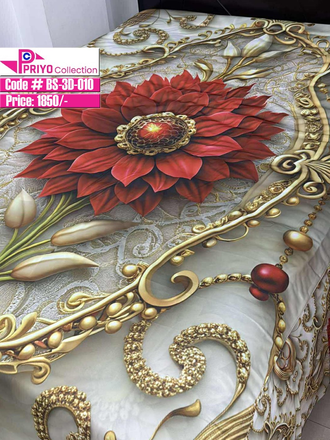 Bed Sheet - 3D