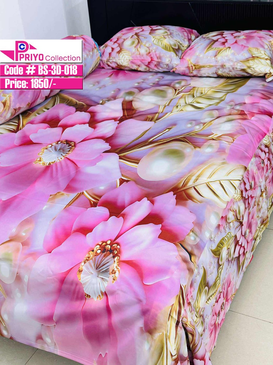 Bed Sheet - 3D