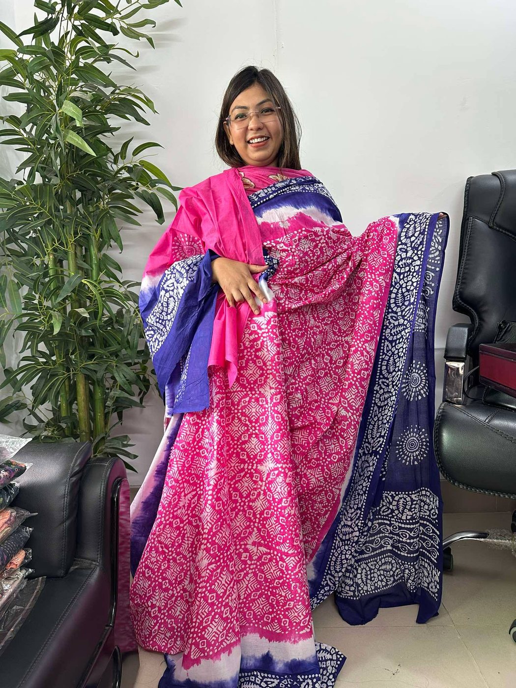 Golapi Batik Saree